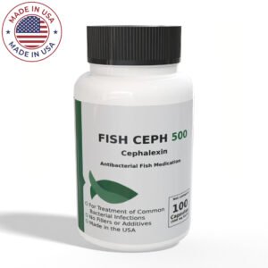 Fish Cephalexin - Fish Flex Forte 500mg 100 capsules - Antibiotic for Fish