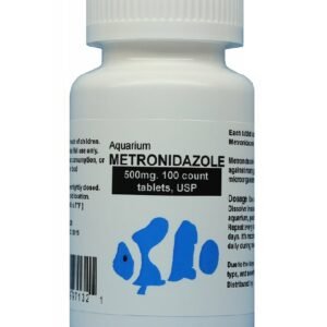 Fish Metronidazole - Fish Zole Forte 500 mg 100 Tablets - Anti-Parasitic for Fish